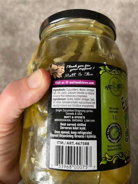 Photo of free Pickle spears (Cheylesmore CV3) #3