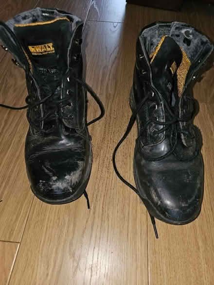 Photo of free Steel toecap boots size 10/44 (Blakelaw NE5) #1