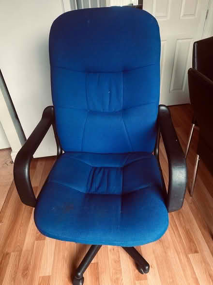 Photo of free Office chair - Blue Color (L14 0BA) #1