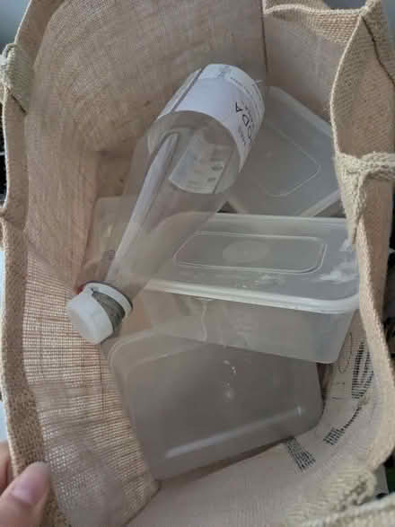 Photo of free Tupperware containers and jars (islington N1) #2