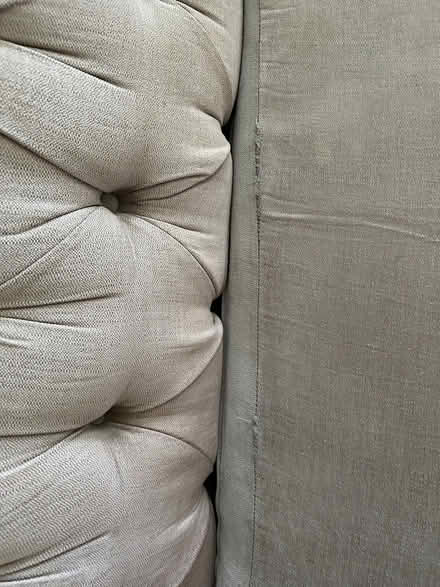 Photo of free 4 Seate has wear and some damage on cushion cover seam (Gidea Park RM1) #4