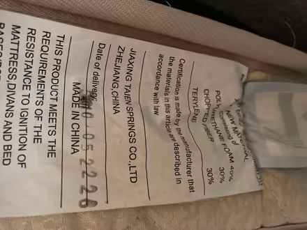 Photo of free Mattress (Chalk Farm NW5) #2