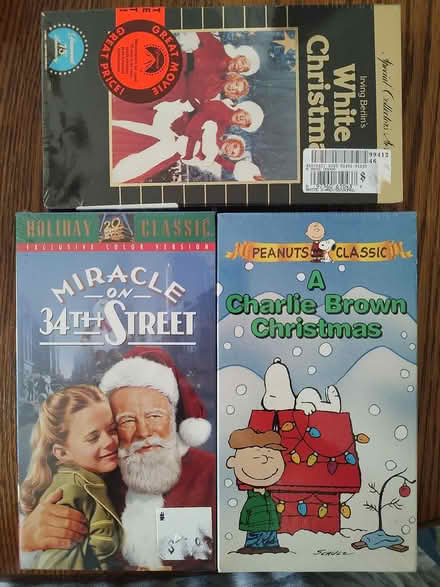 Photo of free 3 Holiday VHS (Odenton) #1