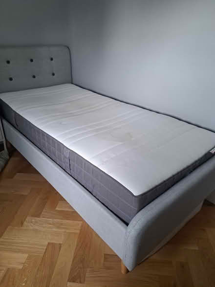 Photo of free Single bed frame (optional mattress) (Woodford IG8) #1