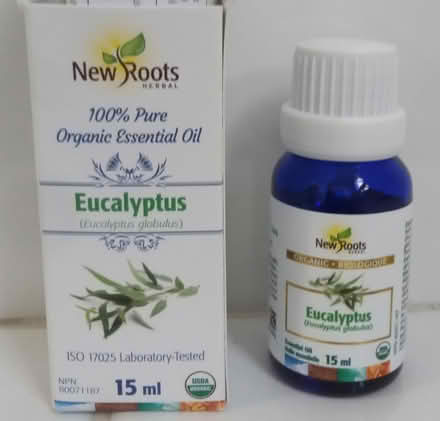 Photo of free teeny bottle of eucalyptus oil (Britannia) #1