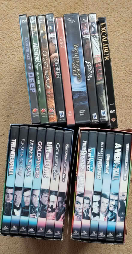 Photo of free Region 1 DVDs (Williamson Park LA1) #1