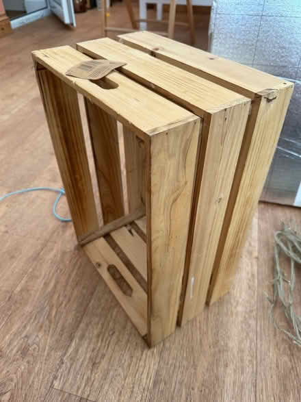 Photo of free Wooden slat box (Rochford SS4) #1