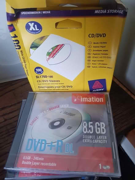 Photo of free DVD-R discs - NEW (BA1) #3