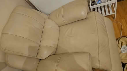 Photo of free Cream coloured sofa set (Harlesden) #1