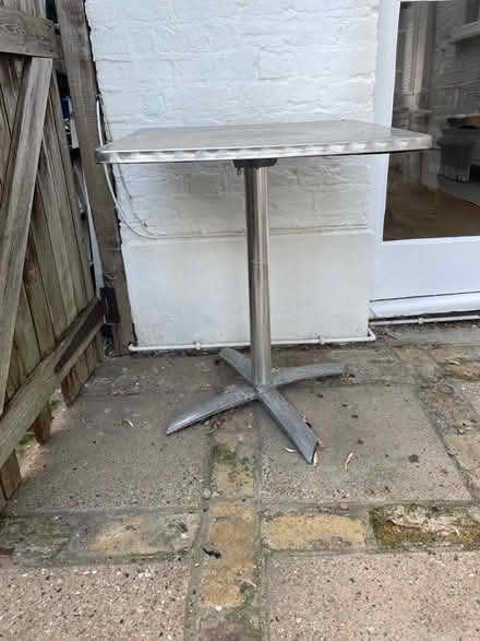 Photo of free Small metal flip top table (Richmond TW9) #1