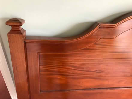 Photo of free Wood headboard (Sudbury CO10 1LX) #3