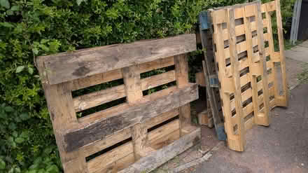 Photo of free wooden pallets x 4 (ladygrove OX11) #1