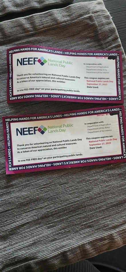 Photo of free National parks day pass? (Dracut) #1