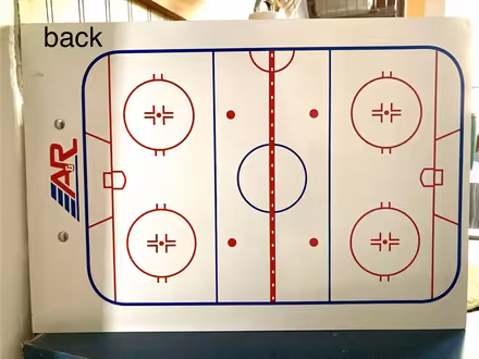 Photo of free hockey playboard whiteboard (Belmont, MA) #1