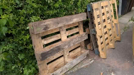 Photo of free wooden pallets x 4 (ladygrove OX11) #2
