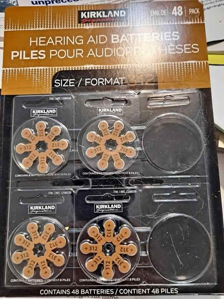 Photo of free Hearing aid batteries (Pembroke Pines West) #1