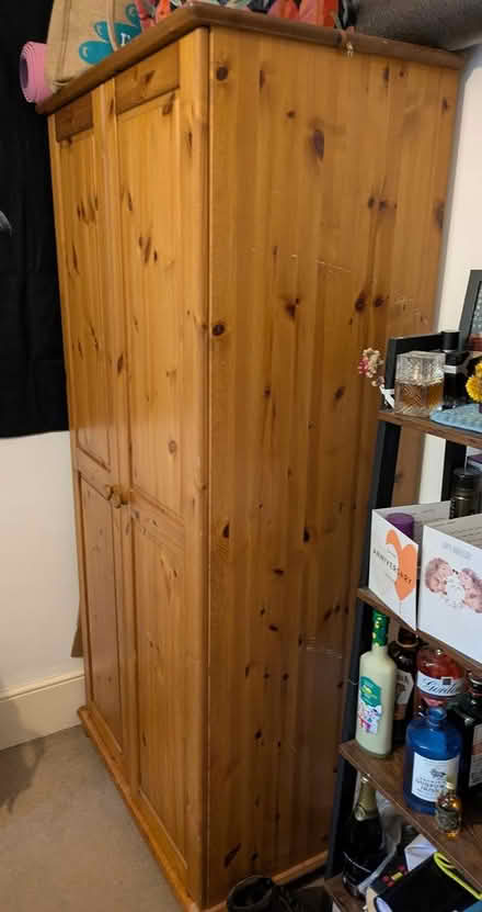 Photo of free 2 door wardrobe (CR0) #3