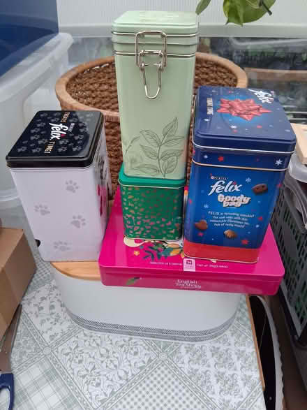 Photo of free Bread bin and tins (Watton IP25) #1