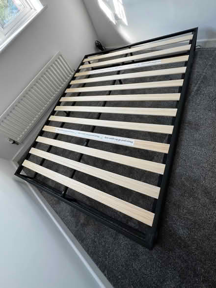 Photo of free Queen size bed frame 152 x200cm (Short Heath B23) #1