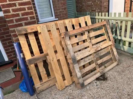 Photo of free 3x pallets (lawrence rd hampton, TW12) #2