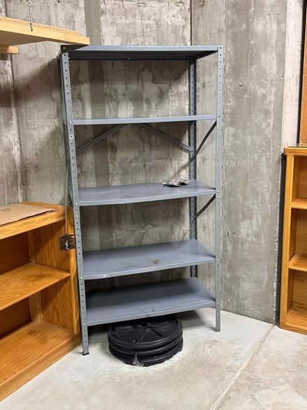 Photo of free Metal Shelf Unit (5 shelves) (Westminster, CO 80031) #1