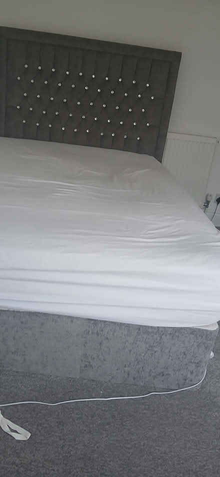 Photo of free Double size bed and matrass (S43 1LT) #1