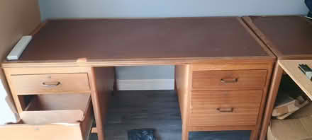 Photo of free Desk and tables from 1960s (Cleator Moor CA25) #1