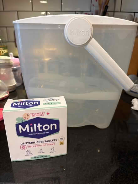 Photo of free Milton steriliser and 22 sterilising tablets (islington N1) #1