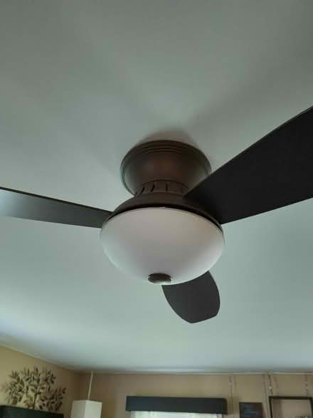 Photo of free Minka Aire fan, needs repair (Hunter Ln & Spring Valley Rd) #1