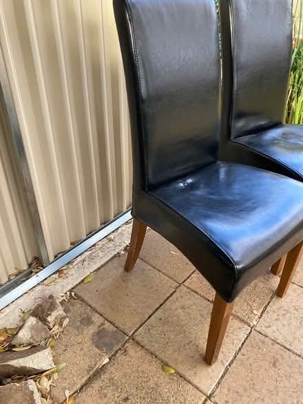 Photo of free 6 dining chairs (Seacombe Gdns, near Westfield) #2
