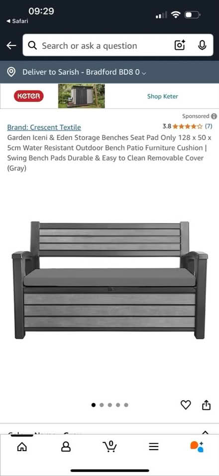 Photo of Bench or garden furniture (Bradford) #1