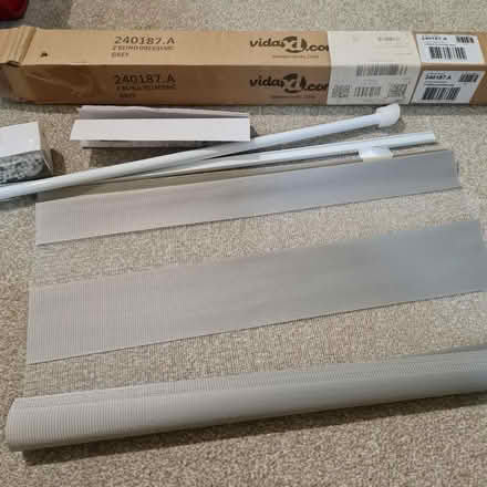 Photo of free New Grey zebra blind 40cm x 100cm (The Camp AL4) #2