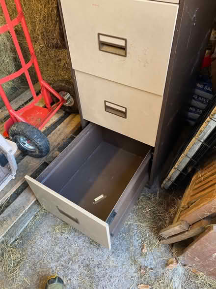 Photo of free Filing cabinet - metal, four drawer (Sedbergh LA10) #3