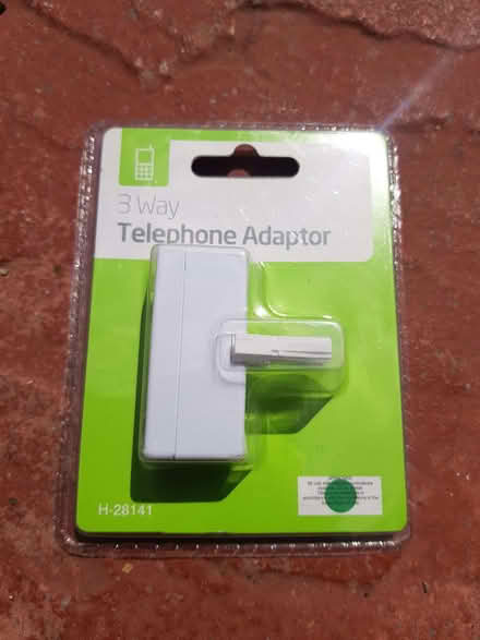 Photo of free 3 Way Telephone Adaptor (Staines-upon-Thames TW18) #1