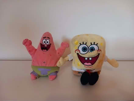 Photo of free Spongebob and Patrick Ty plush toys (Oxford-Freegle CGA OX4) #1