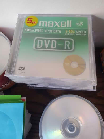 Photo of free DVD-R discs - NEW (BA1) #2