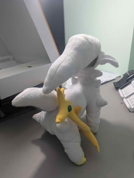 Photo of free Arceus Pokemon plushie (Tufts) #2