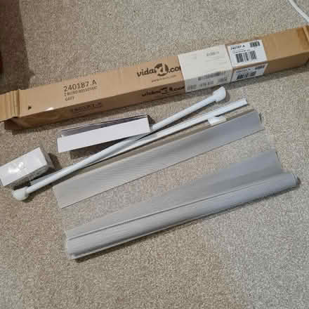 Photo of free New Grey zebra blind 40cm x 100cm (The Camp AL4) #3