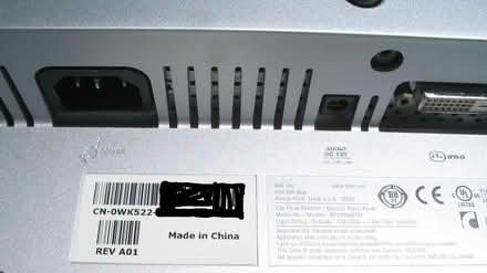 Photo of free Dell SP2008WKP LCD (castro valley) #3