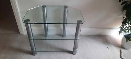 Photo of free Glass TV stand (Amersham Hill HP13) #1