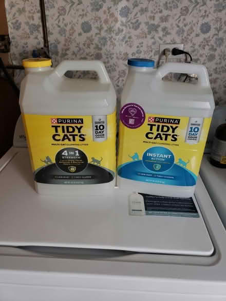 Photo of free 2 empty litter containers (Downtown Bartlett) #1