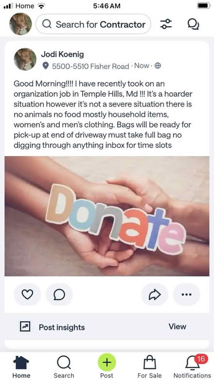 Photo of free clothing household items (Temple hills md) #1