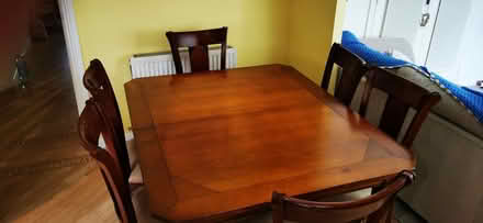 Photo of free Dining Table and 6 Chairs (AB51) #2