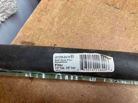 Photo of free Pipe insulation (Waltham ma) #1