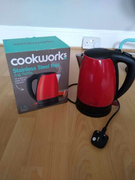 Photo of free Cookworks Red Steel Kettle (Bromley North BR1) #1