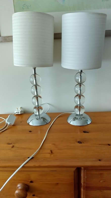 Photo of free Two bedside lamps (Dundrum) #1