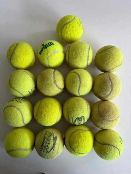 Photo of free 17x Tennis Balls (RG31 6RL) #1