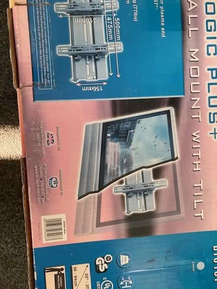 Photo of free tv / monitor wall mount panel new (Beckenham BR3) #3