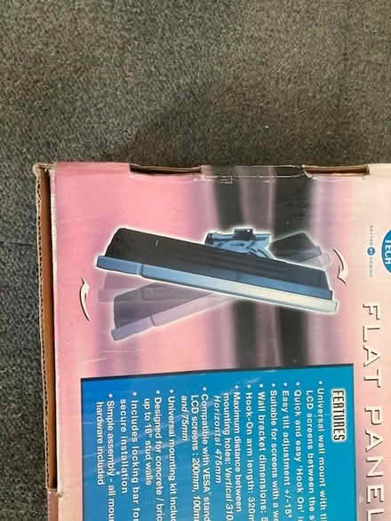 Photo of free tv / monitor wall mount panel new (Beckenham BR3) #4