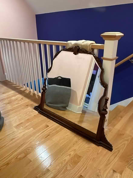 Photo of free Antique mirror (25 Meacham st somerville) #1